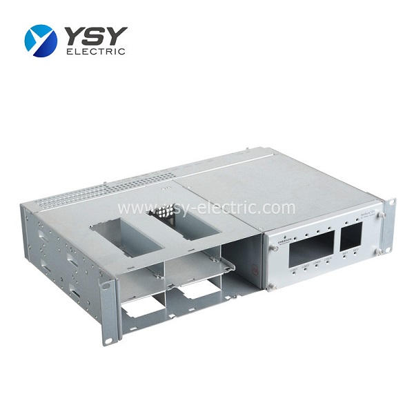 Metal housing for telecommunication of rack/network cabinet, metal frame