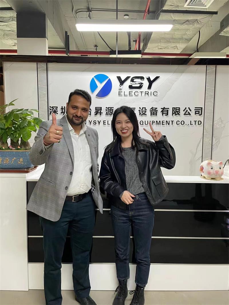 Welcome Our Indian Partner To Visit YSY Electric